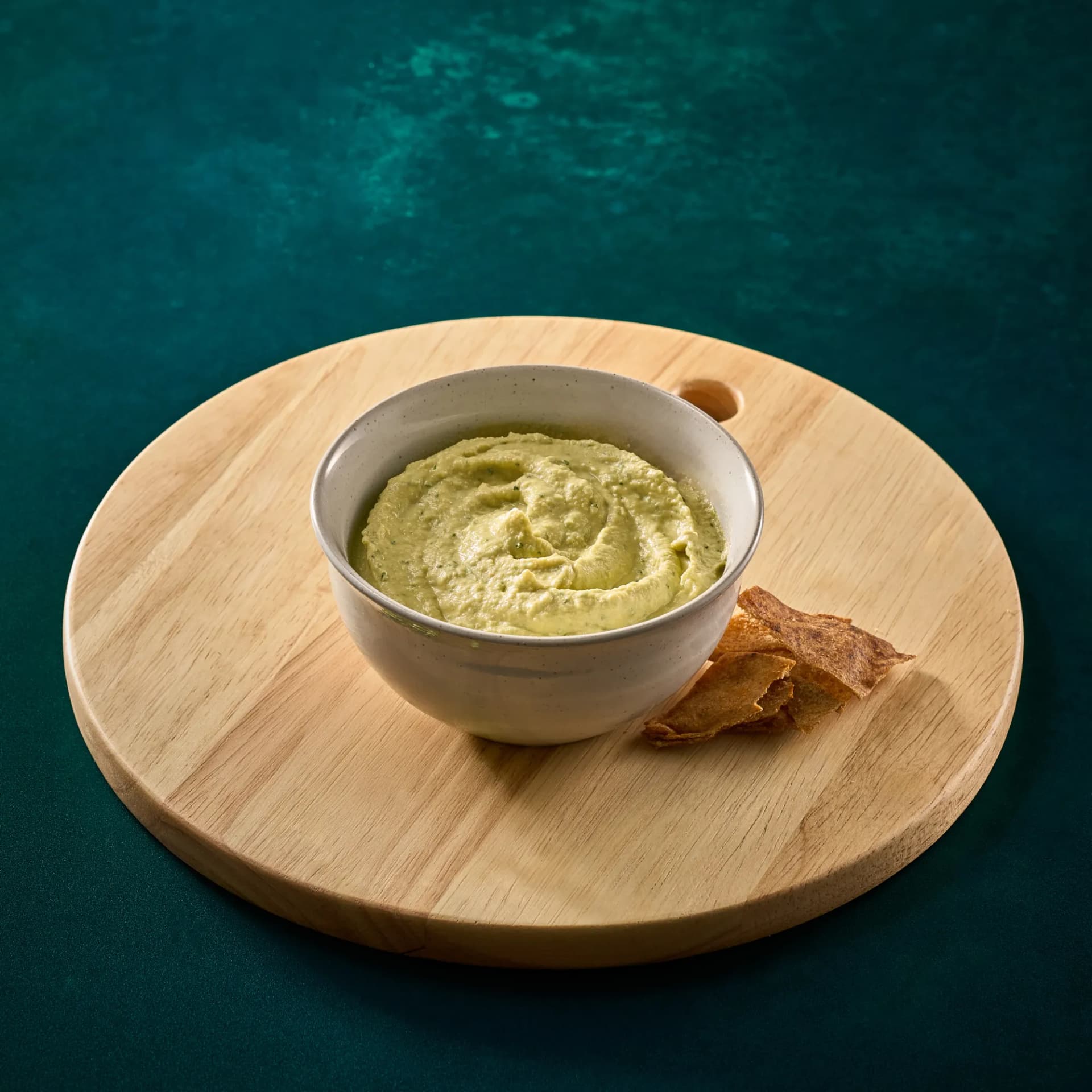 Artichoke and Basil Hummus
