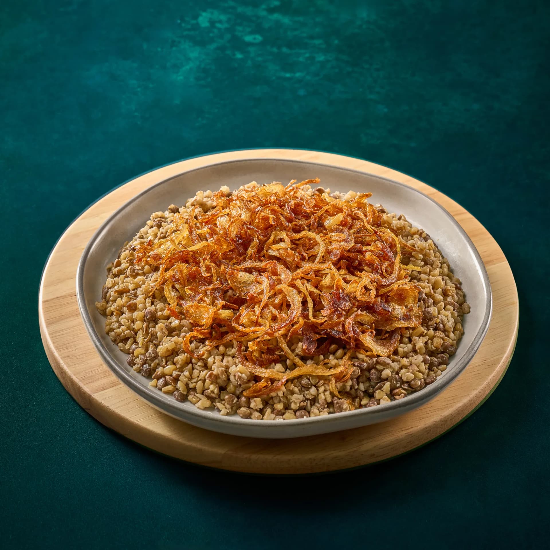 Bulgur & Lentil Pilaf