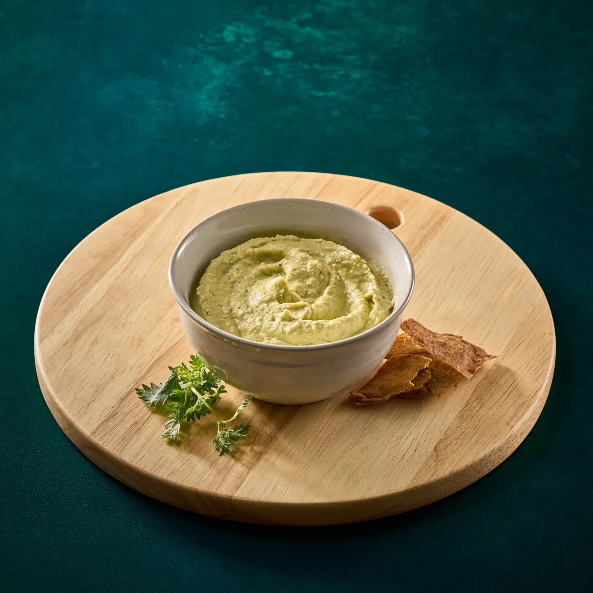Cilantro Jalapeno Hummus